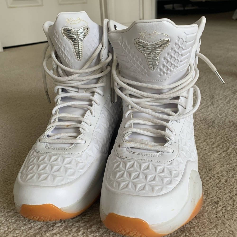 Nike Kobe x elite airforce ones white gum boot